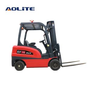 AOLITE EF16 Электрический вилочный погрузчик с шарнирно-сочлененной батареей, Новый энергетический Электрический привод, малогабаритный удобный вилочный погрузчик 1,6 тонны - Product Image 5