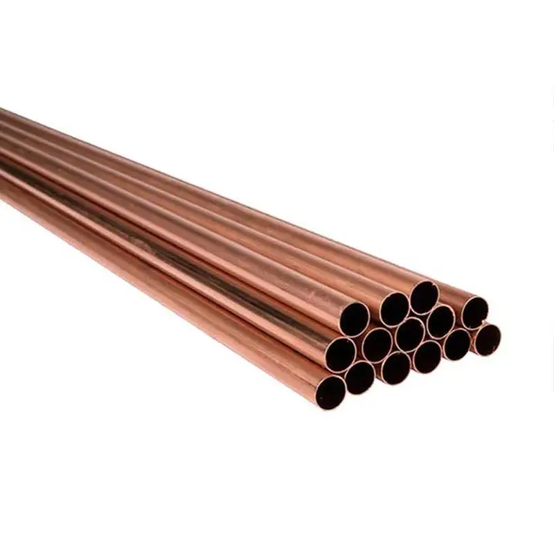 Factory Direct Hot-selling ASTMB88 Seamless Copper Water Tube Type L/M/K 50mm Annealed Straight Copper Pipe for Liquid Transport