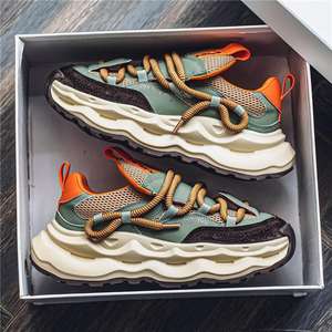 Chaussures décontractées pour hommes, tendance <span class=keywords><strong>mode</strong></span>, nouvelle collection 2026, design tendance, chaussures à talon compensé respirantes, baskets de sport pour hommes - Product Image 3