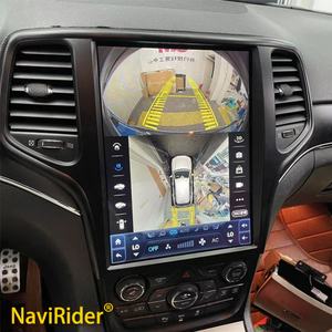 Reproductor Multimedia de Video para Auto con Android 13 y GPS para Jeep Grand Cherokee 2013-2018, Pantalla Vertical de 12.8 Pulgadas, Estilo Tesla, Radio 2 Din - Product Image 1