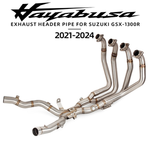 ชุดท่อต่อด้านหน้าสำหรับรถจักรยานยนต์ดัดแปลงท่อไอเสียรถยนต์สำหรับ Suzuki <span class=keywords><strong>Hayabusa</strong></span> GSX1300R GSX-1300R <span class=keywords><strong>Gen3</strong></span> 2021-2024 - Product Image 6