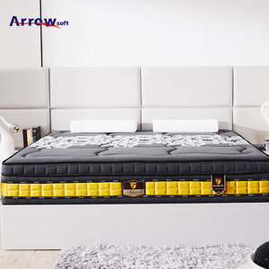 Giá bán buôn vua nữ hoàng kích thước giường cao su thiên nhiên chỉnh hình bộ nhớ Bọt Túi mùa xuân ngủ tốt Nệm cuộn lên trong một hộp - Product Image 3