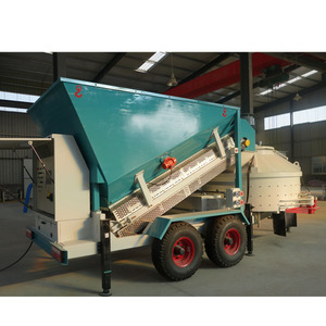 Tragbare Betonmischanlage Patent Mini Mobile Transportable Betonmischanlage zum Verkauf - Product Image 3