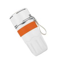 Tasse chauffante en acier inoxydable rechargeable par USB Type-C 510ML, bouilloire portable à eau chaude et froide rapide pour les voyages en voiture