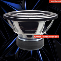 Subwoofer Stéréo Auto 18 Pouces, 3000W RMS, Graves Puissantes, Haut-parleur Subwoofer Voiture 18" 6000W SPL Crête