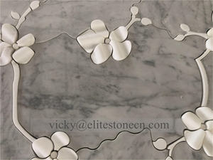 Mármol Tipo Backsplash 3D <span class=keywords><strong>Relieve</strong></span> Patrón Mosaico Pared blanca Pvc Mosaico Pegatina <span class=keywords><strong>Azulejos</strong></span> <span class=keywords><strong>para</strong></span> pared - Product Image 6