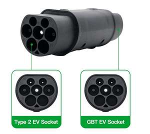 Adaptateur Type2 vers GBT EV 7.2kw 22kw Compatible avec le chargeur de type 2 <span class=keywords><strong>pour</strong></span> voitures électriques avec <span class=keywords><strong>prise</strong></span> de charge chinoise GB/T - Product Image 5