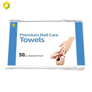 Lint Free Nail Wipes Professional Nail Art Manicure Pedicure Disposable Towels Spa Towels