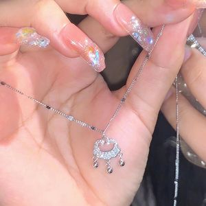 Collar con Candado <span class=keywords><strong>de</strong></span> <span class=keywords><strong>Amor</strong></span> Eterno, Diseño <span class=keywords><strong>de</strong></span> Lujo Discreto, Cadena <span class=keywords><strong>de</strong></span> Bambú <span class=keywords><strong>de</strong></span> Cobre, Regalo Deportivo <span class=keywords><strong>de</strong></span> Cumpleaños <span class=keywords><strong>para</strong></span> Novia o Mejor Amiga - Product Image 4