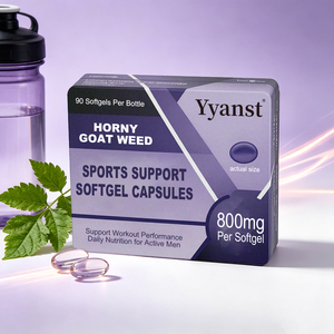 Cápsulas de Gel Suave para Apoyo Deportivo, Extracto de Hierba de Cabra en Celo, Suplemento Herbal Natural, Ayuda a Mantener la Energía Diaria para Hombres Activos, OEM - Product Image 6