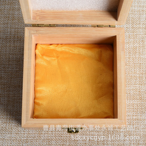 Boîte en bois de bambou avec gravure, boîte de rangement pour bijoux vintage, écologique, taille personnalisable - Product Image 4