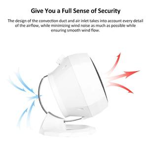 Chauffage de bureau compact 2000W, souffleur d'air chaud électrique, machine à air chaud, chauffage céramique PTC, faible bruit, mini-radiateur - Product Image 5