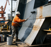 Peinture anti-corrosion en polyuréthane, directement de l'usine. Qualité stable, approvisionnement en gros avec prix EXW compétitif.