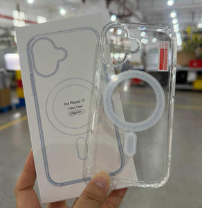 Funda Magnética con Carga Inalámbrica para Samsung S26 Ultra S25 Edge S24 FE S23 <span class=keywords><strong>S22</strong></span> Plus A57 A37 A17 A07, Carcasa Transparente de Acrílico Resistente a Impactos - Product Image 6