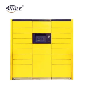 SMILE design marchi armadietto intelligente personalizzato all'ingrosso con porte a colori e serrature APP intelligenti