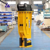 Martillo Hidráulico LG68 para Minería, Canteras y Construcción de Carreteras, Fuerte Fuerza de Impacto, Compatible con Excavadoras de 1-10T, SB40 SB43