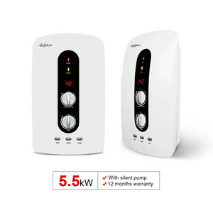 5500W 220V Calentamiento rápido Ajuste de temperatura Cocina Ducha Géiser Calentador de agua instantáneo Bomba de refuerzo incorporada - Product Image 6