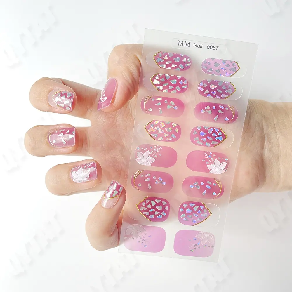 Compre adesivos personalizados de 2D/3D/5D Nail Art para decoração de manicure Nail Art