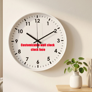 Vente en gros, achat en vrac, <span class=keywords><strong>horloge</strong></span> murale de cuisine et de salon en acrylique avec grands chiffres audibles, mouvement silencieux à quartz, sans tic-tac, 8, 10, 12 pouces - Product Image 1