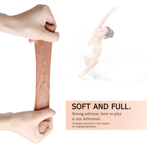 Realistische Penis verlängerung Cock Sleeve Wieder verwendbare Silikon Penis Ver größerer Verzögerung Kondome für Männer Dildo Enhancer Spielzeug - Product Image 5