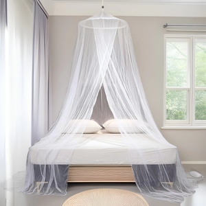 <span class=keywords><strong>Moustiquaire</strong></span> circulaire pour <span class=keywords><strong>lit</strong></span>, collection 2026, idéale pour les lits simples, doubles, queen et king size, décoration pour chambres de filles - Product Image 2