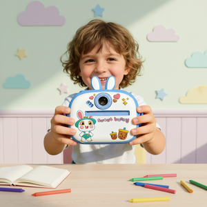 Appareil photo pour enfants sur le thème des super-héros <span class=keywords><strong>princesses</strong></span> avec vidéo HD, écran de 1,4 pouces, grand angle de 90 degrés, prise en charge de la carte MicroSD - Product Image 1