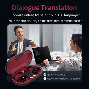 Écouteurs Traducteurs IA : Dispositif Intelligent de Traduction Linguistique Instantanée en Temps Réel, Prenant en Charge 150 Langues - Product Image 5