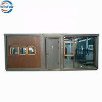 Maison préfabriquée pliable et extensible WinFair à prix avantageux avec cuisine et salle de bain pour studio à domicile / espace créatif