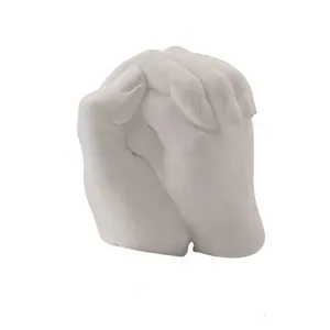 ベビーキャスティングキット3D石膏幼児の手形と足跡記念品ベビー3Dキャスティングキットフレーム