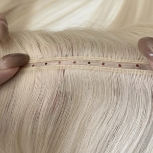 ต่อผมรัสเซียคุณภาพดีที่สุดปี 2025 ผมแท้แบบเวอร์จิ้น Genius Weft สำหรับร้านเสริมสวย - Product Image 5