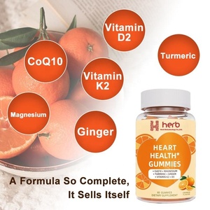 Gomitas CoQ10 Personalizadas Meelefu con Bergamota, Hibisco, Vitamina K2+D3, Glicinato de Magnesio y Pimienta de Cayena para la Salud del Corazón - Product Image 3