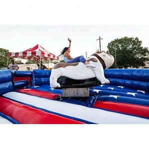 Desafíos mecánicos inflables Bull Dog Máquina inflable para montar toros Rodeo PLUS Bulldog Rides - Product Image 1