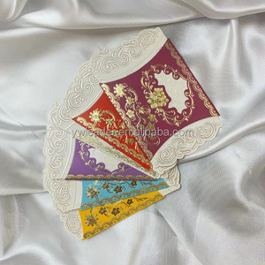 Mini Carte d'Invitation de <span class=keywords><strong>Mariage</strong></span> de Luxe Faite à la Main, Style Nautique, en Papier, avec Dorure à Chaud pour l'Europe - Prix Plus Abordable - Product Image 6