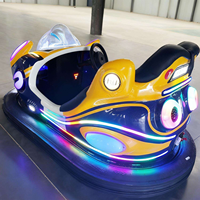 Voitures tamponneuses lumineuses avec effets LED RGB – Structures de divertissement amusantes idéales pour les parcs et centres commerciaux