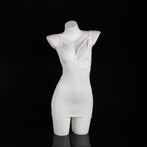 Combinaison sexy pour femmes, sans manches, en tricot, vêtements de nuit, robe de nuit lisse, lingerie - Product Image 1