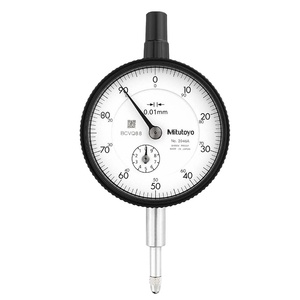 Indicateur de cadran métrique Mitutoyo série 2046A, plage 0-10 mm, précision 0,01 mm, dos standard en plastique et fer, garantie 1 an - Product Image 5