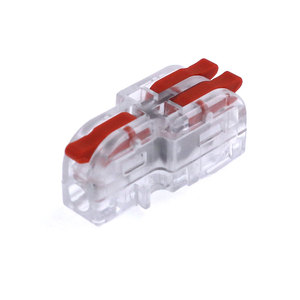 Bloque de terminales de palanca de 4 vías de conexión rápida, conector de cable de inserción de 32 A para tiras LED de 12 V y 24 V y cableado automotriz - Product Image 2