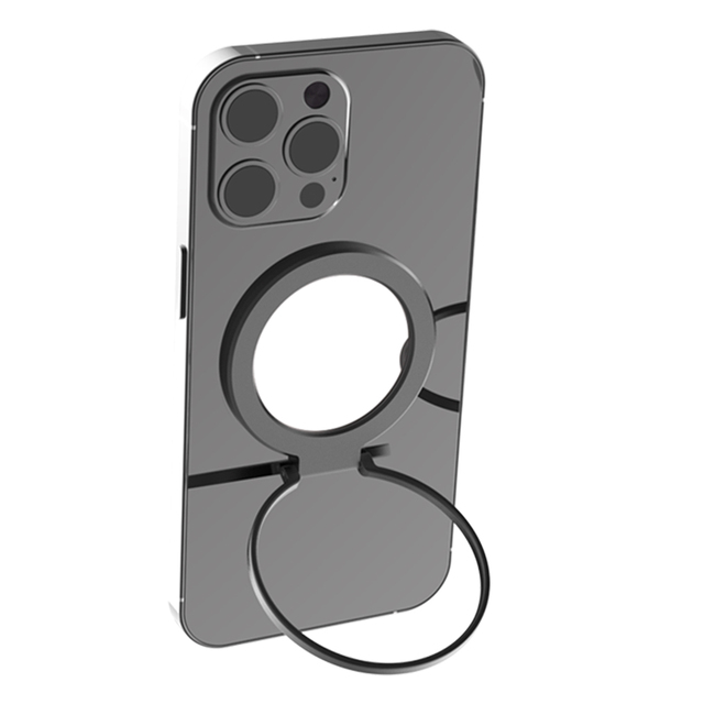 Top Rank Bulk Zinc Adjustable Adhesive Magnetic Grip Makeup Mirror Finger Ring Phone Holder 360° for Magsafe Phone