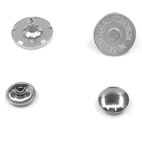 (200 Set /KOTAK) Kancing Magnetik 14/18 mm, Kancing Dompet Magnet, Kancing Logam, Penjepit, Rivet Kulit