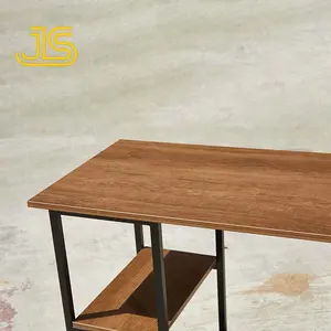 Jinsong सस्ते कार्यालय की आपूर्ति लकड़ी के काम की मेज के साथ घर के लिए लक्जरी ऊंचाई डेस्क 2 परत बड़े गहरे फ़ाइल दराज कैबिनेट