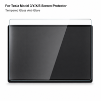 Protection d'écran en verre trempé pour Tesla Model 3 Y X S, écran tactile central, anti-traces de doigts, anti-rayures, HD clair, 15 pouces