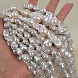 Perlas Sueltas Irregulares de Agua Dulce Estilo Barroco, Perlas Naturales Dispersas para Manualidades, Venta al Por Mayor del Fabricante - Product Image 2