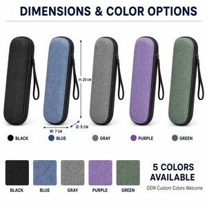 Estuche Rígido Personalizado de EVA para Insulina, Aislado, a Prueba de Golpes, Portátil, para Lápiz de Insulina, Bolsa de Viaje para Péptidos, con Cierre y Logotipo OEM - Product Image 3
