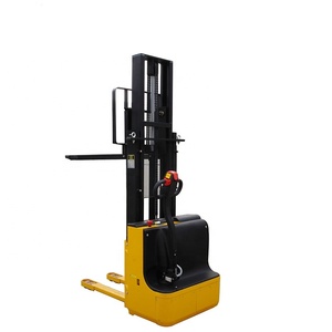 Gran oferta, elevador apilador eléctrico de fácil manejo, puede entrar en un paso estrecho - Product Image 3