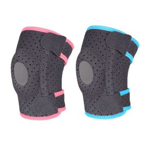 Rodillera Shiwei para niños, ajuste abierto, velcro ajustable, transpirable, talla única, soporte para correr y ciclismo - Product Image 2