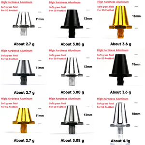 M5 Yüksek Sertlikte Alüminyum 11-13-15-18mm Yedek SG Futbol Ayakkabısı Çivileri Futbol Ayakkabıları Çivileri Aksesuarları - Product Image 3