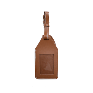 Porte-cartes cadeau en cuir PU en gros, étiquette de bagage en cuir PU avec sangle – Idéal comme cadeau pour amis - Product Image 2