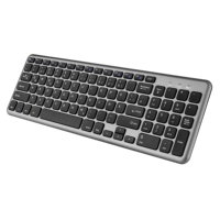 İngiltere düzeni bilgisayar aksesuarları 2.4Ghz USB optik mini kablosuz fare klavye Combo ev ofis için PC dizüstü bilgisayarlar