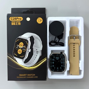 C28 Pro New Arrival High-Grade AMOLED Smart Watch Band Answer Call <strong>Heart</strong> Rate Fitness Tracker Wireless Magnetic - Product Image 3
