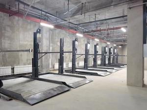 CE Sertifikalı Hidrolik İki Kolonlu Çift Silindirli Araç Park Asansörü 2300kg Kapasiteli 12 Ay Garantili Dış Mekan Dikey Çift - Product Image 2